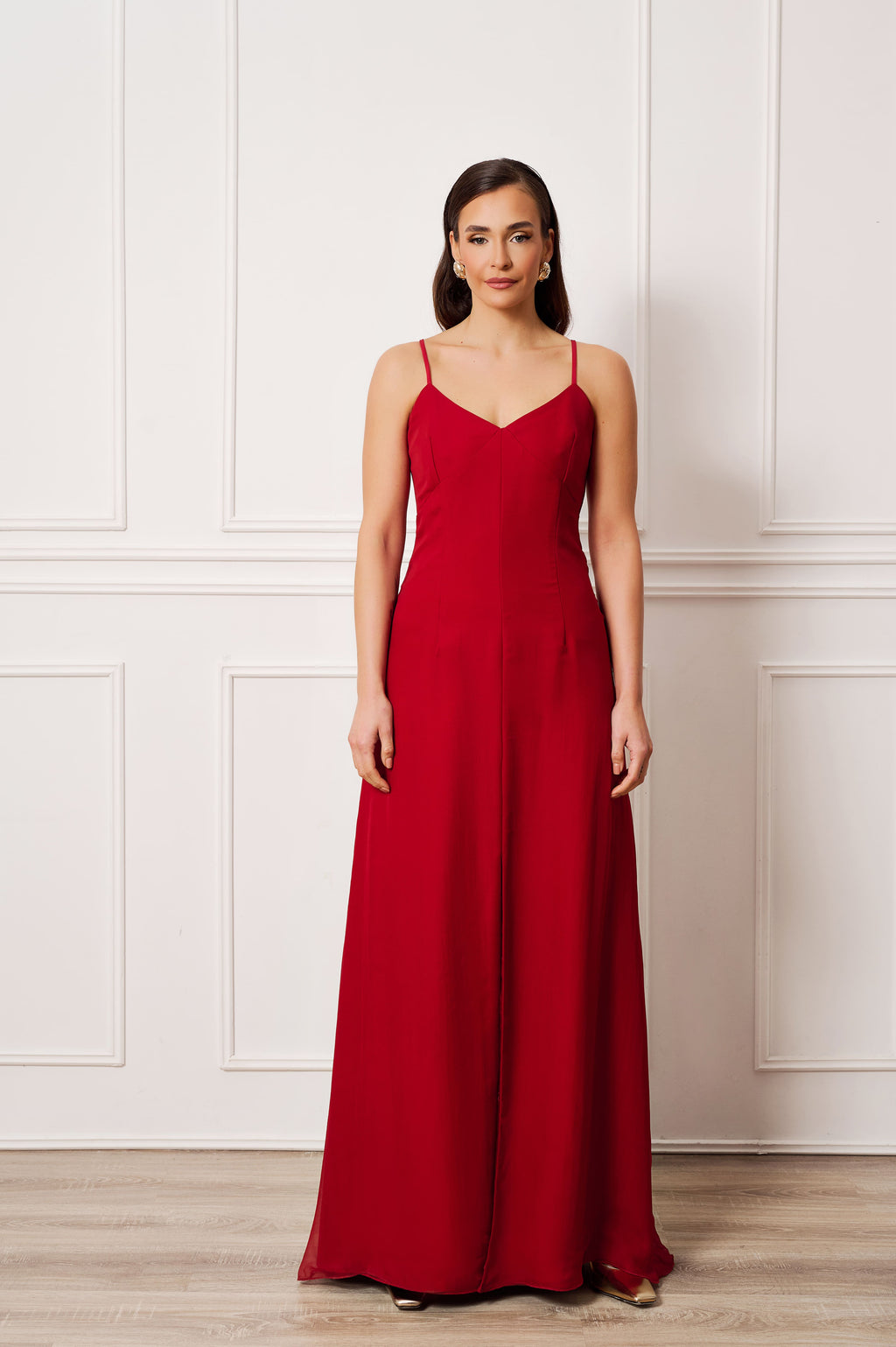 Crimson Mirage Gown